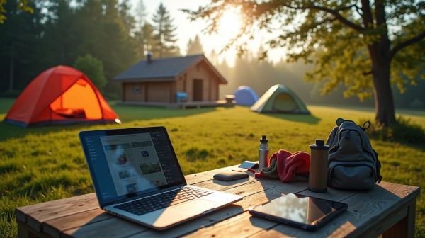 Site web et référencement de camping : les leviers digitaux pour les gérants